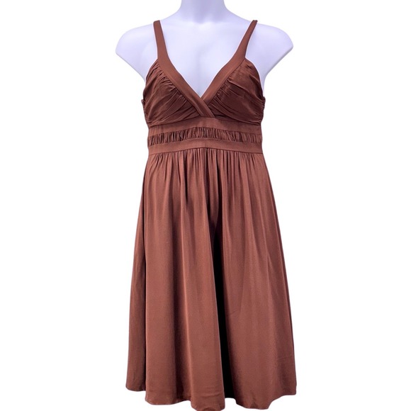 Theory Dresses & Skirts - Theory Y2k‎ Babydoll Dress Brown 10